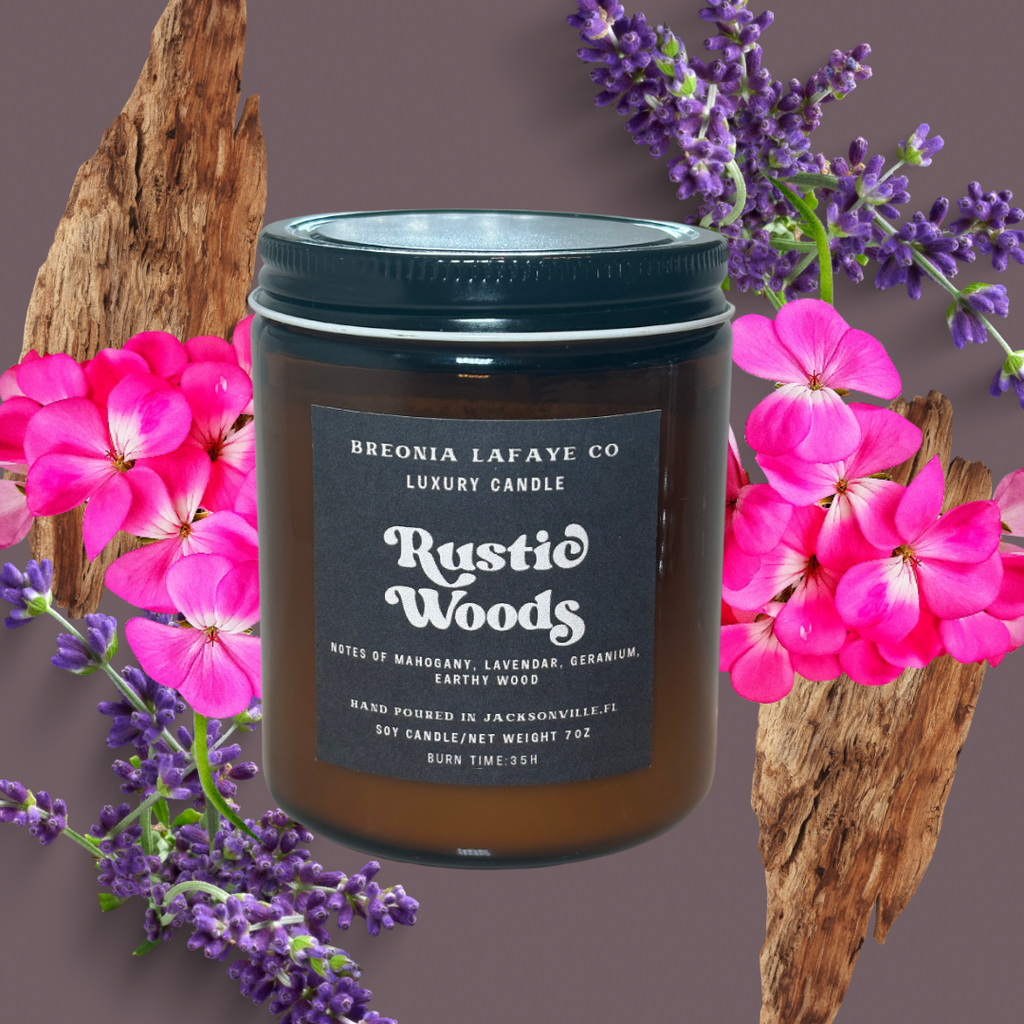 Rustic Woods Soy Candle