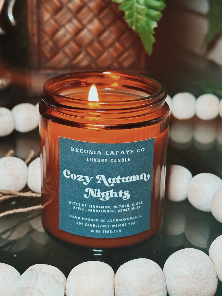 Cozy Autumn Nights Soy Candle