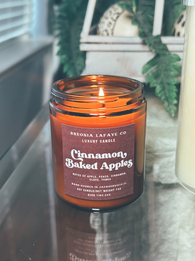 Cinnamon Baked Apples Soy Candle