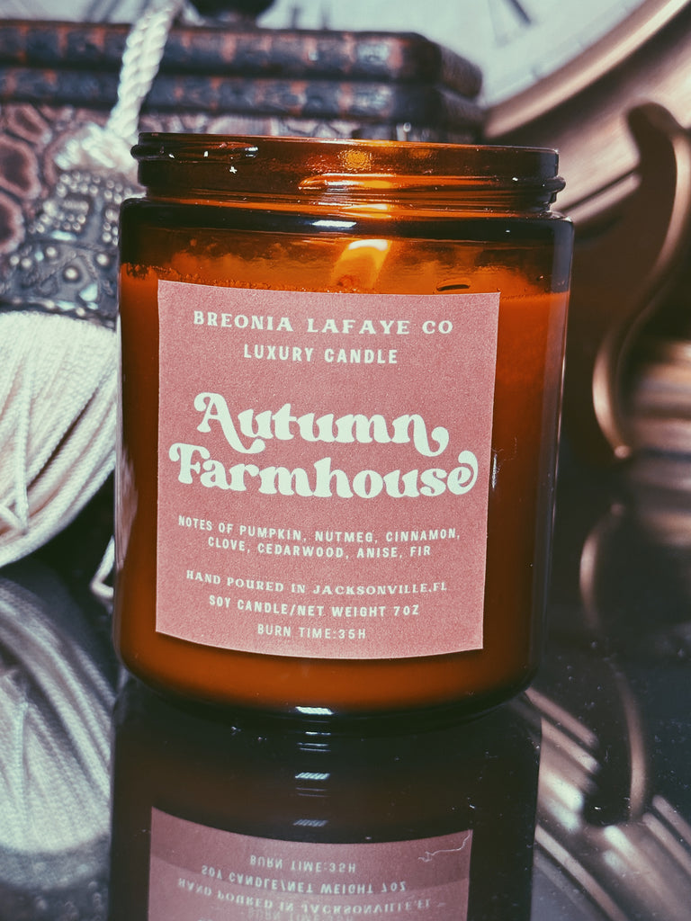 Autumn Farmhouse Soy Candle