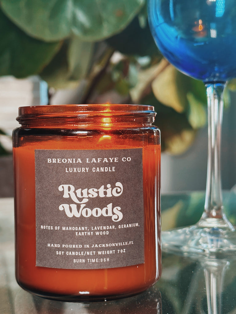 Rustic Woods Soy Candle