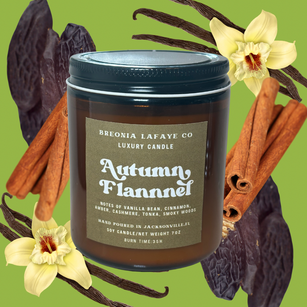 Autumn Flannel Soy Candle