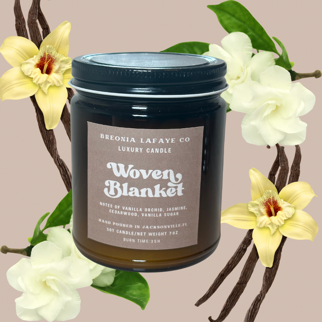 Woven Blanket Soy Candle