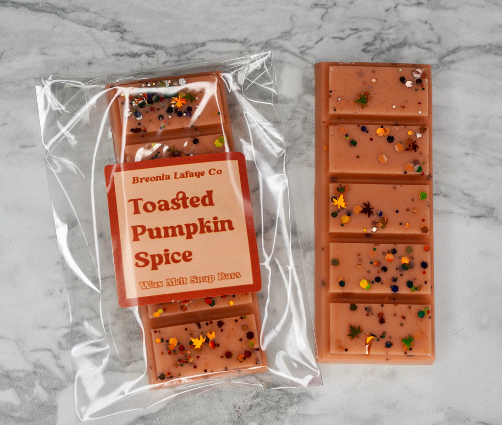 Toasted Pumkin Spice Wax Melt Snap Bar