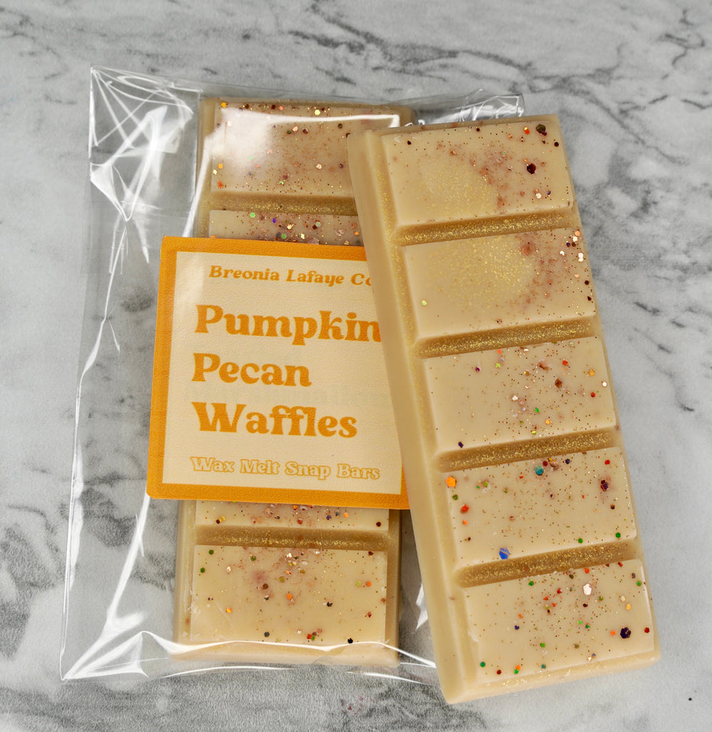 Pumpkin Pecan Waffles Wax Melt Snap Bars