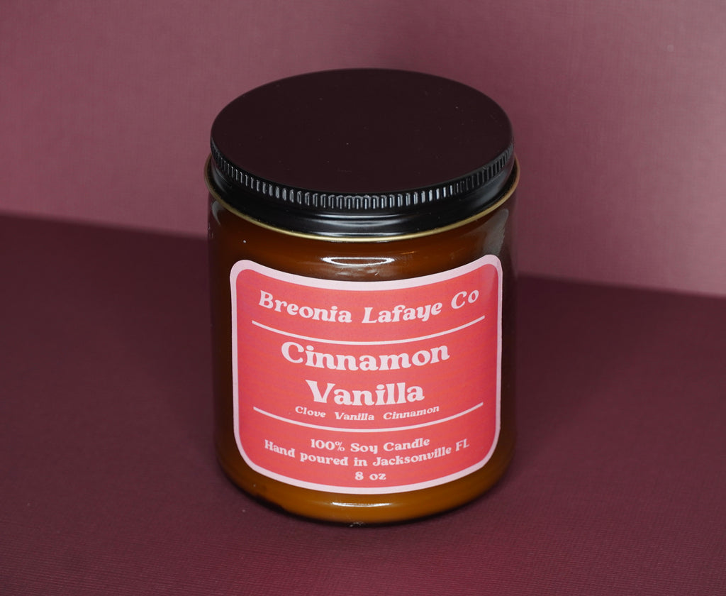 Cinnamon Vanilla Soy Candle