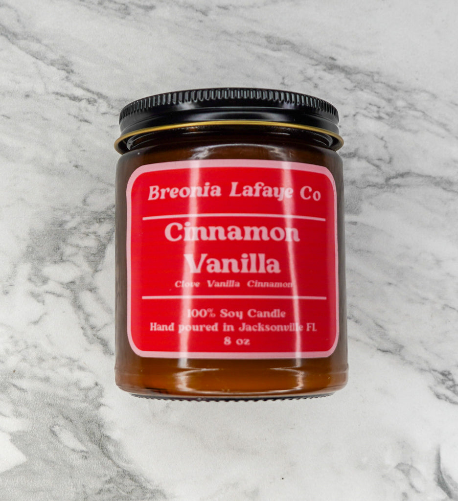 Cinnamon Vanilla Soy Candle