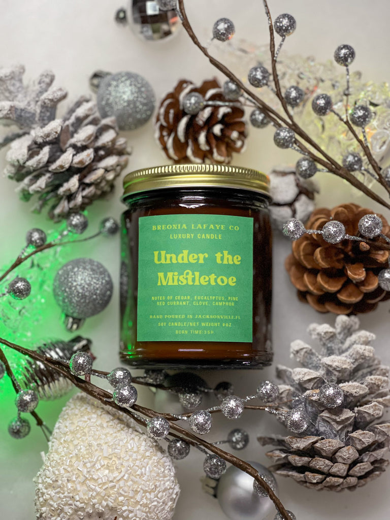 Under the Mistletoe Soy Candle