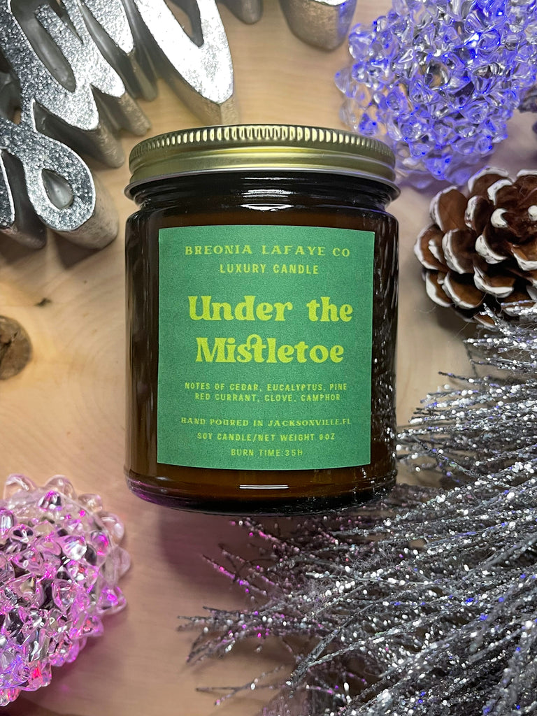 Under the Mistletoe Soy Candle