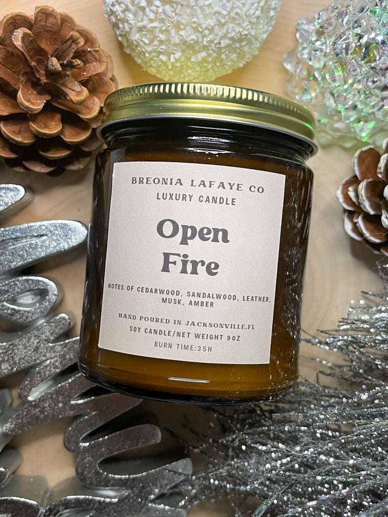 Open Fire Soy Candle