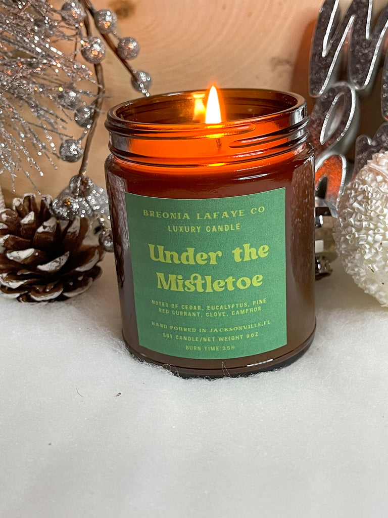 Under the Mistletoe Soy Candle