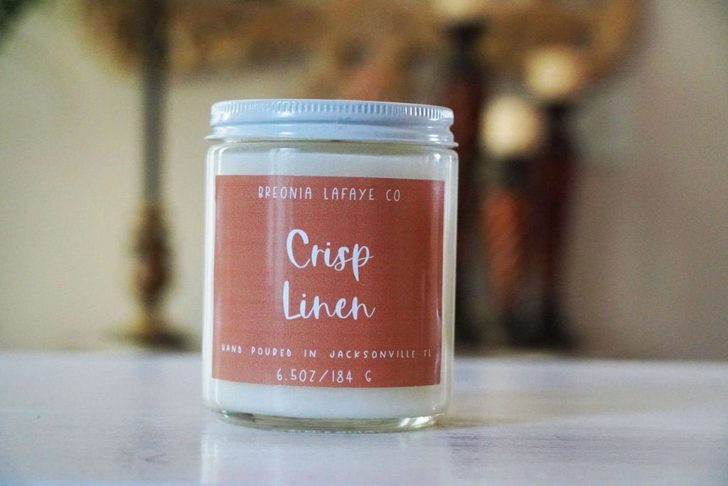 Crisp Linen Soy Candle