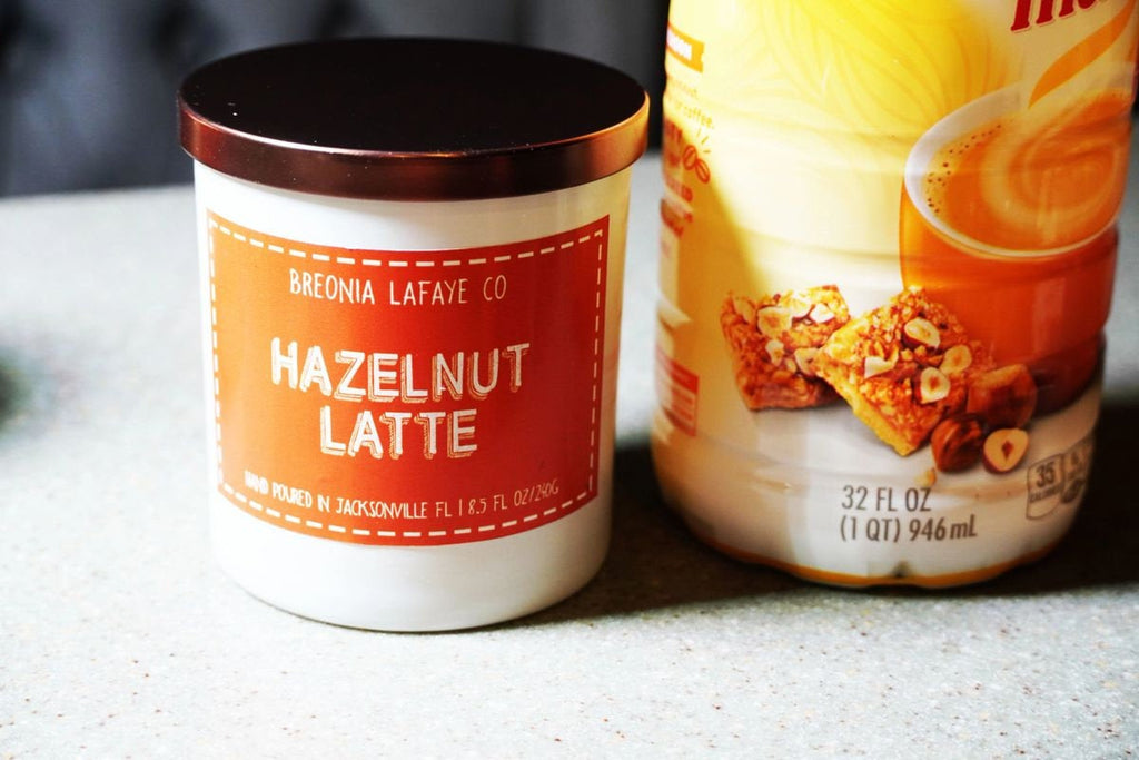 Hazelnut Latte Soy Candle