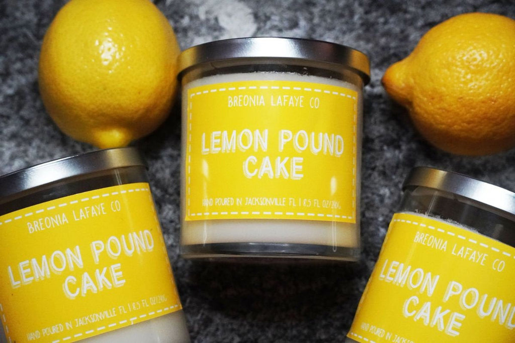 Lemon Pound Cake Soy Candle