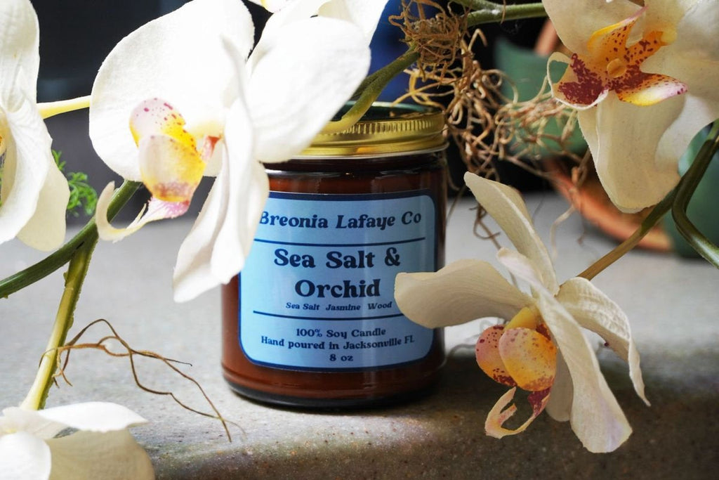 Sea Salt & Orchid Soy Candle